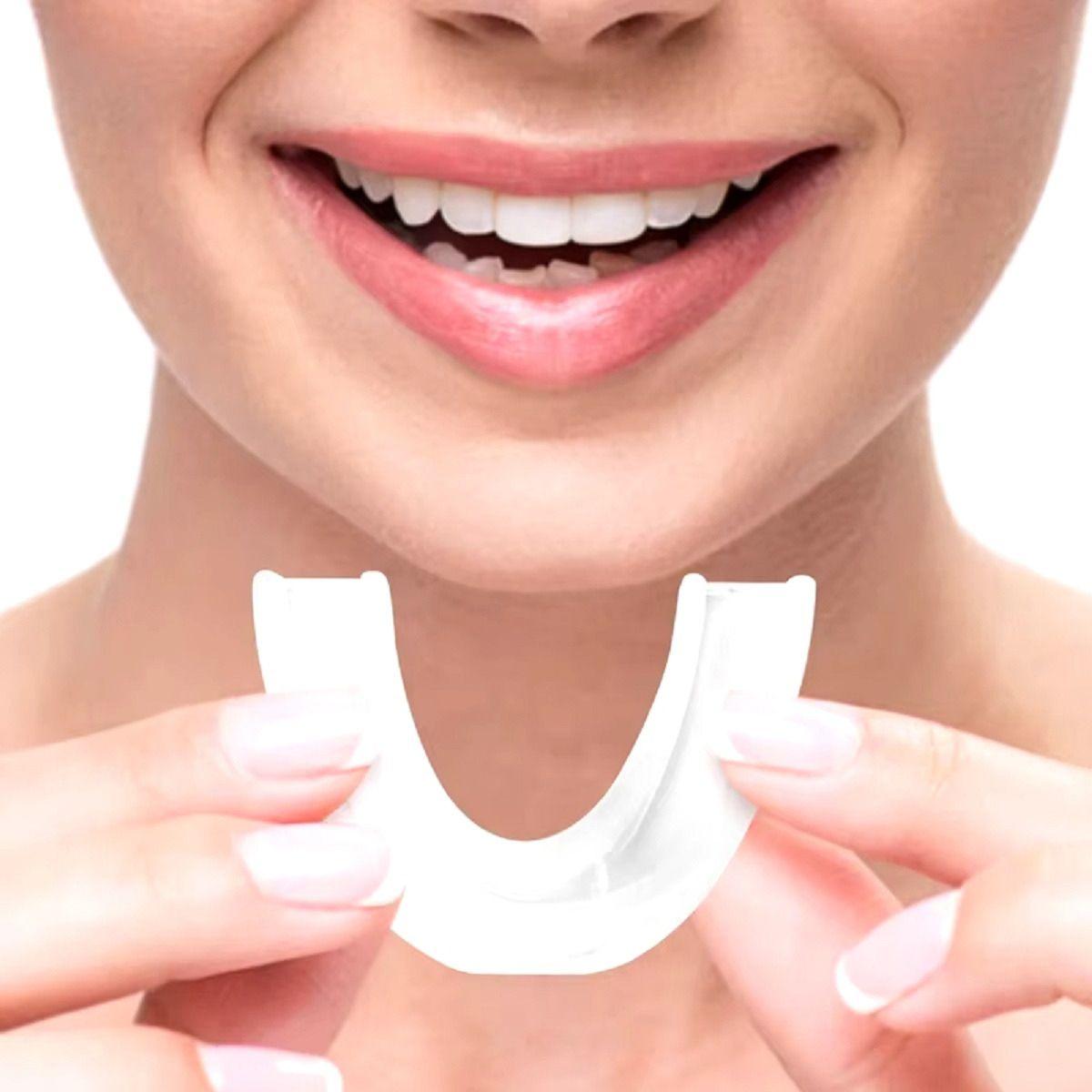 Set 5 Placa Anti-Bruxismo Dispositivo Silicona Adaptable Lau-5