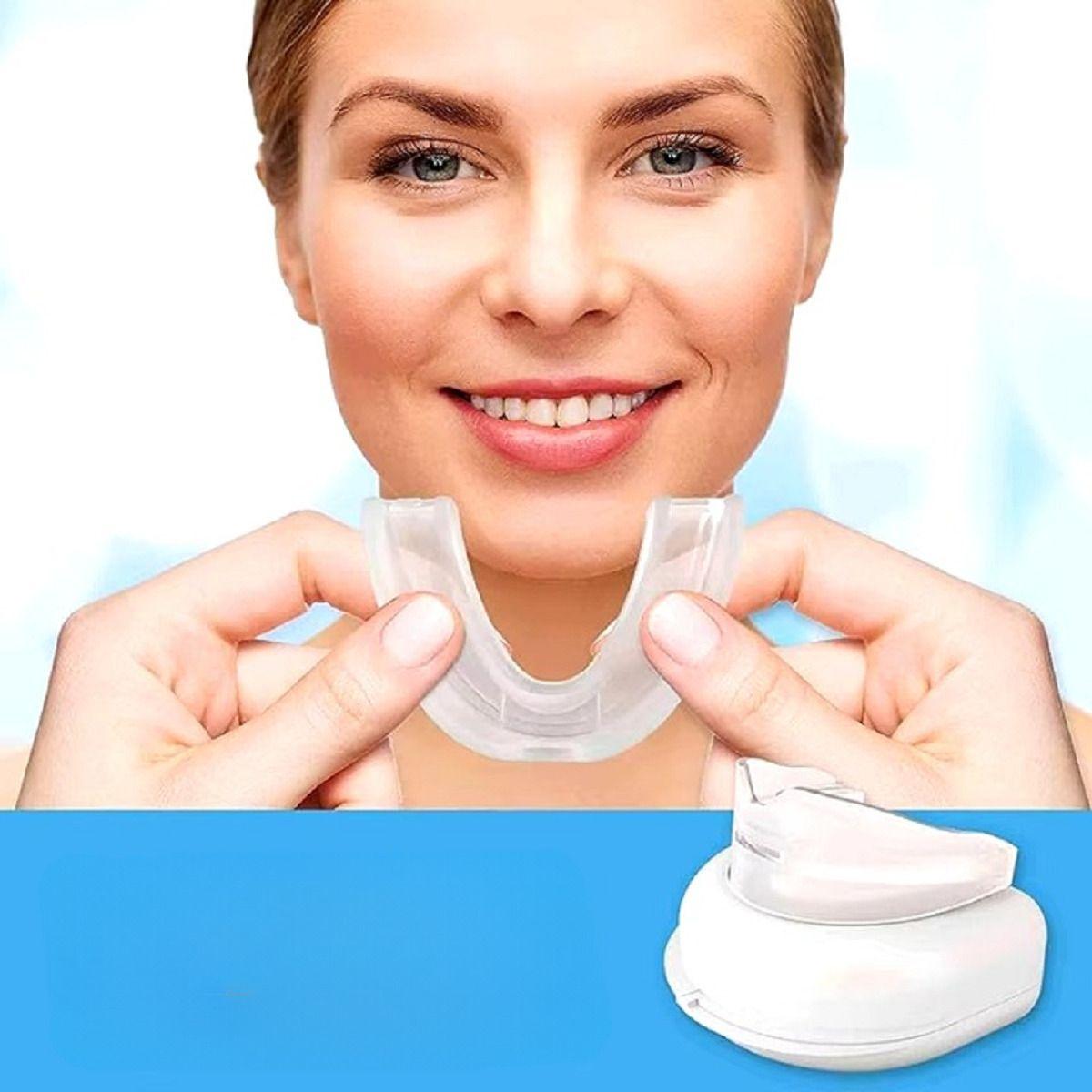 Set 5 Placa Anti-Bruxismo Dispositivo Silicona Adaptable Lau-7