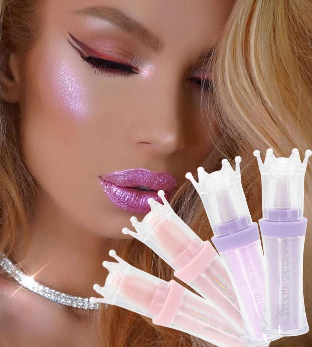 Set 4 Iluminador Polvo de Hadas Brillo Luminoso Sútil Jhn-2