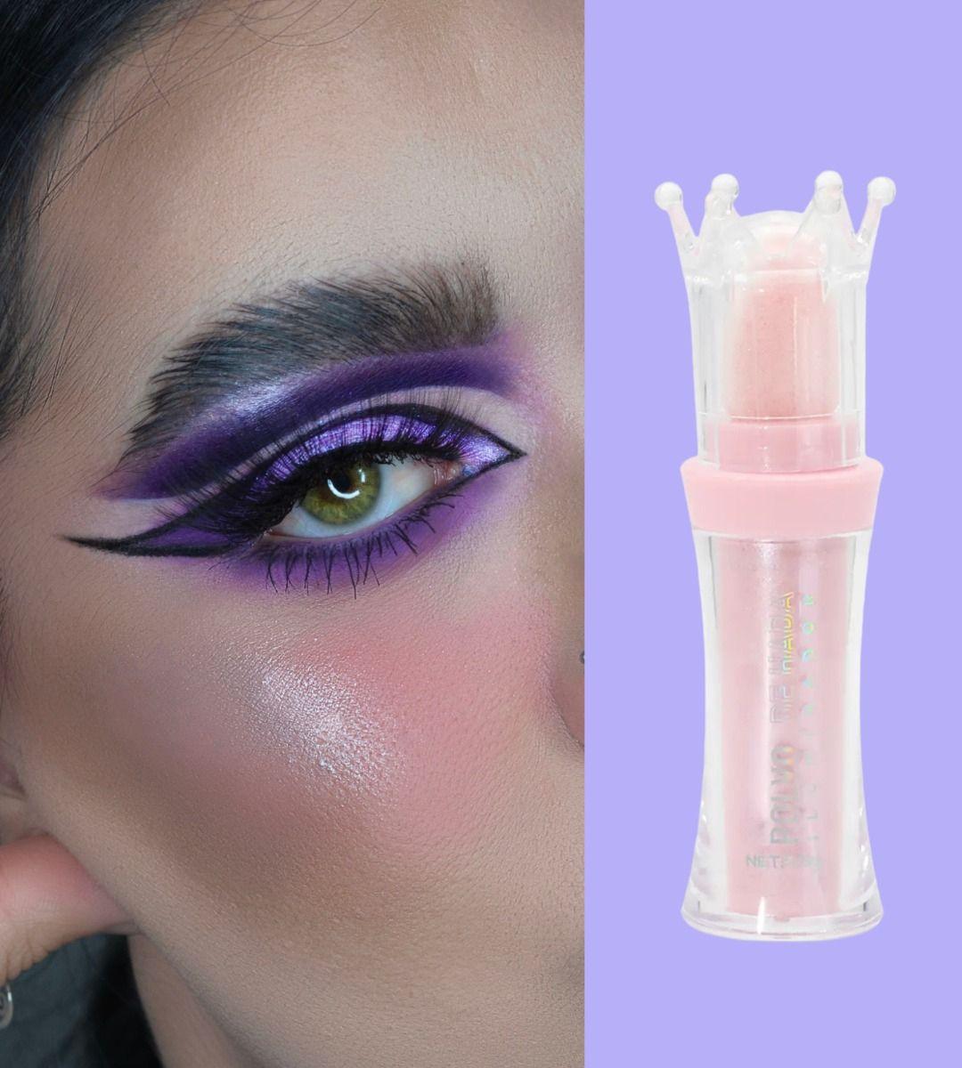 Set 4 Iluminador Polvo de Hadas Brillo Luminoso Sútil Jhn-5