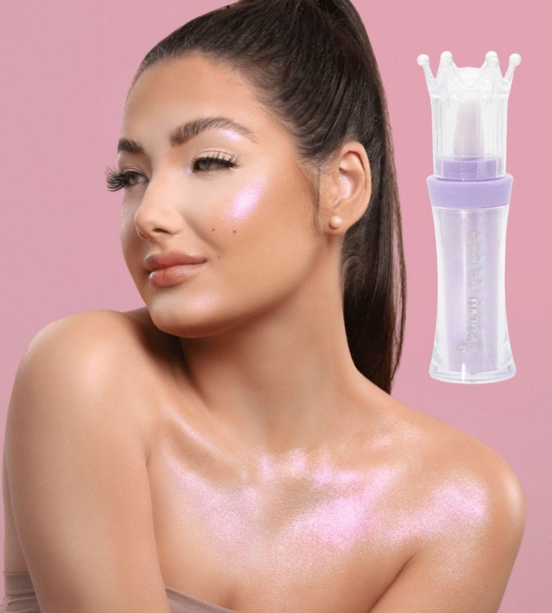 Set 4 Iluminador Polvo de Hadas Brillo Luminoso Sútil Jhn-7