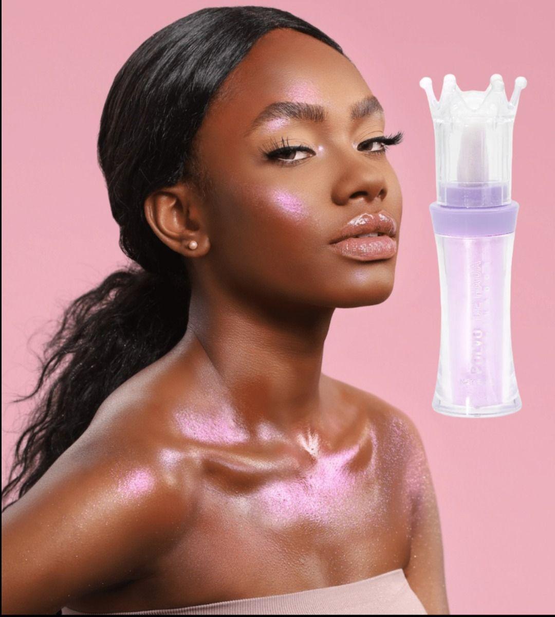 Set 4 Iluminador Polvo de Hadas Brillo Luminoso Sútil Jhn-8