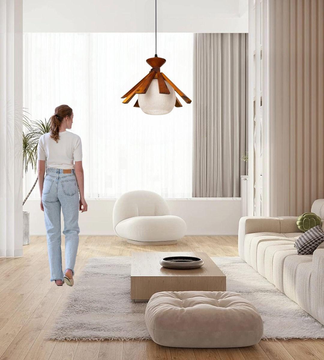 Lámpara Colgante Retro Interior Estilo Japonés Jhn-2