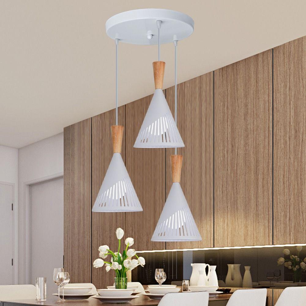 Lámpara Colgante Decorativa Ajustable Mesa Comedor Lau-4