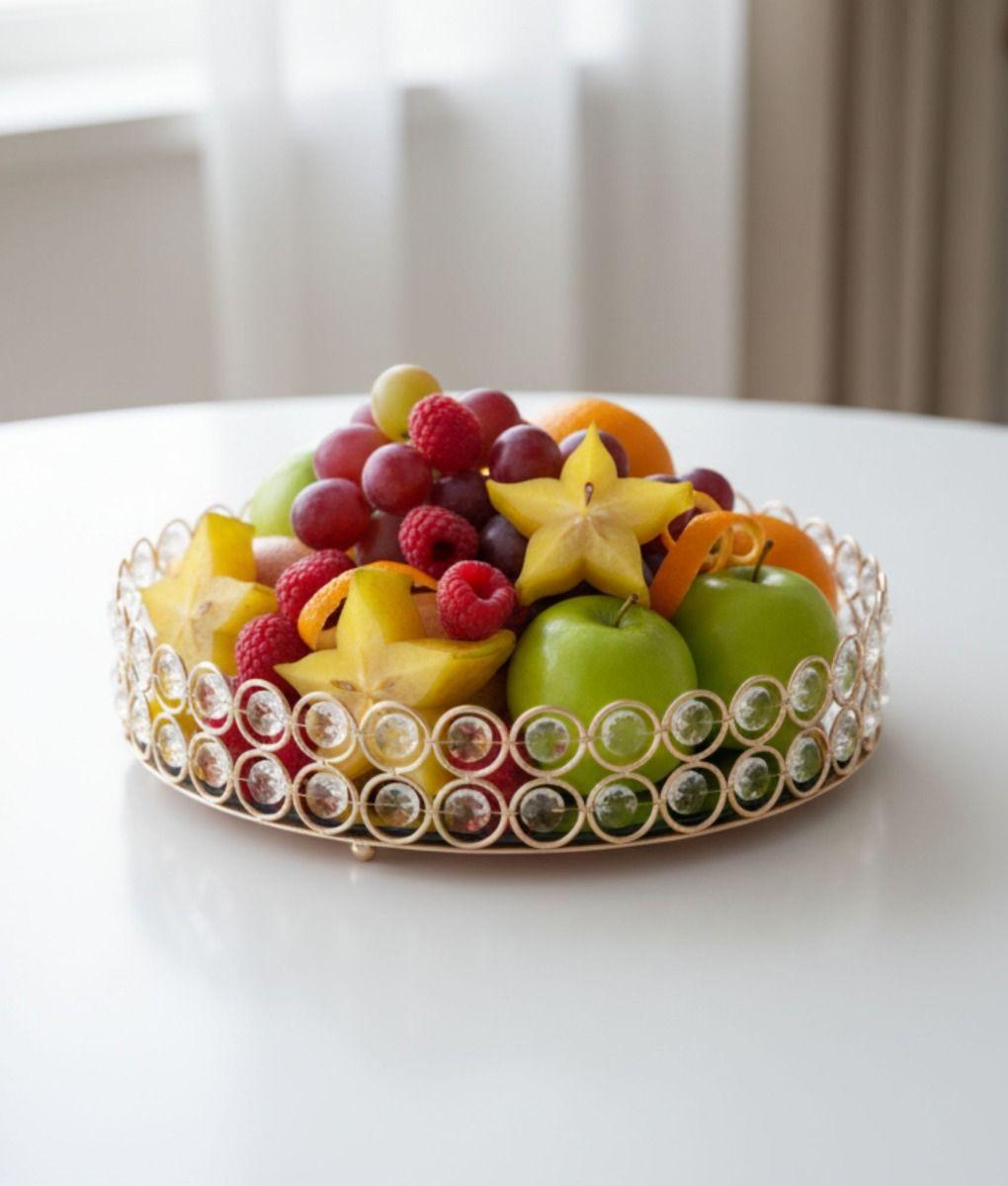 Bandeja Decorativa Multifuncional Almacenamiento Hogar Jhn-5