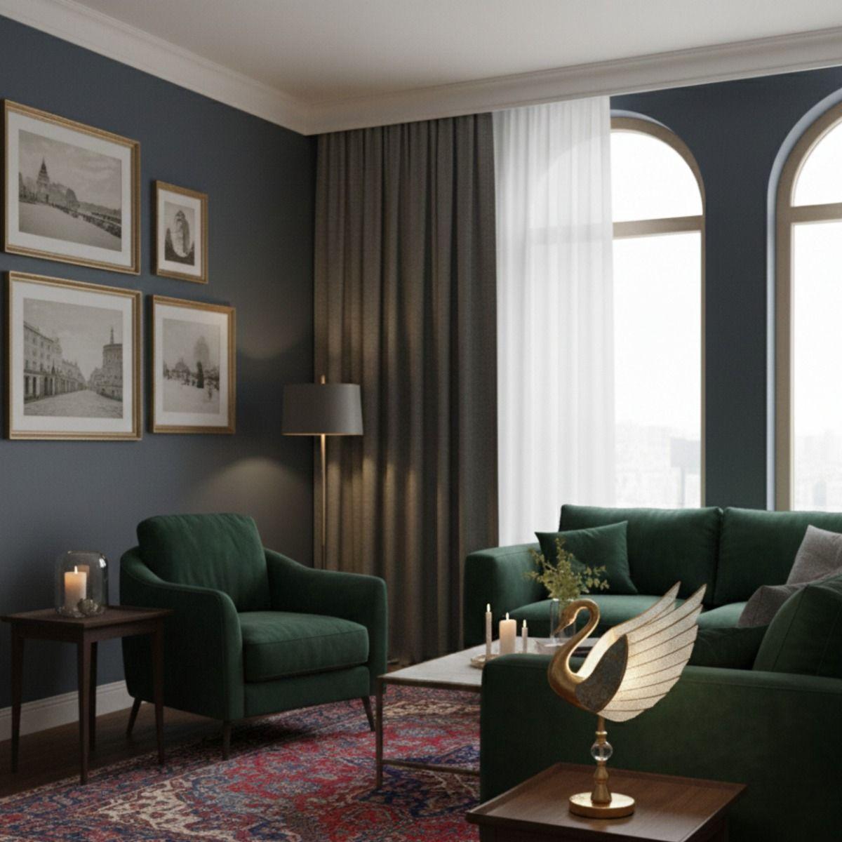 Lámpara Decorativa Mesa Silueta Cisne Moderna Funcional Jhn-7