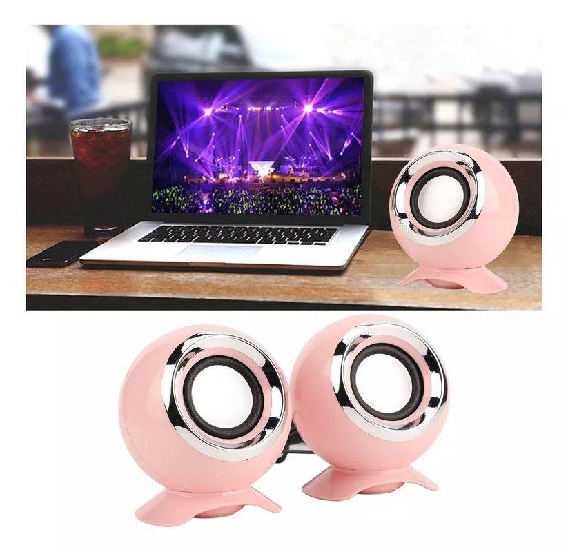 Parlante Ordenador USB Interfaz Portátil Sonido Envolvente Lau-1
