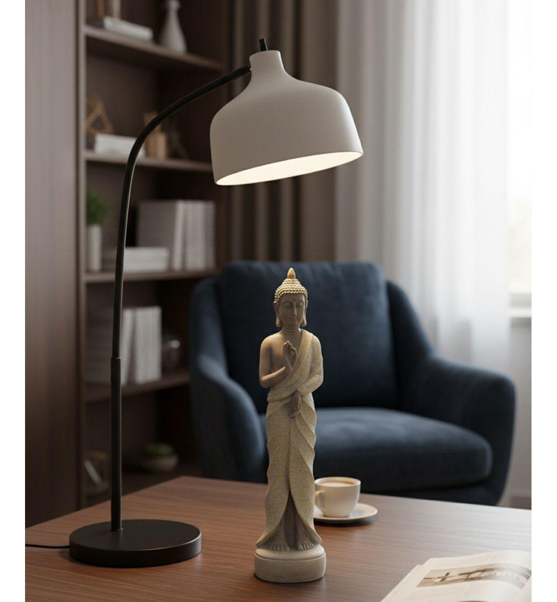 Estatua Decorativa Figura Buda Pie Serenidad Meditación Jhn-7