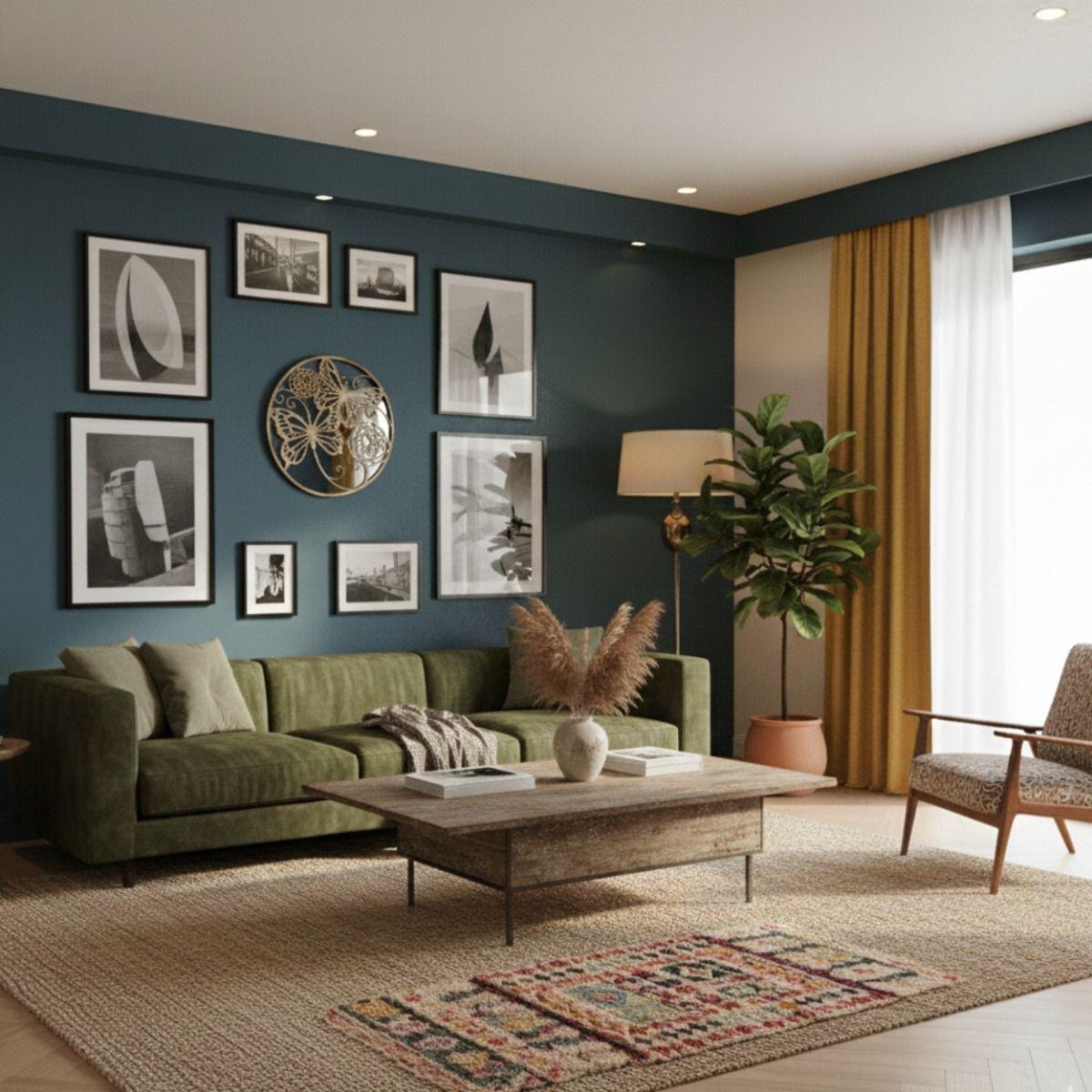 Espejo Pared Decorativo Adorno Mural Diseño Flora Fauna Jhn-5