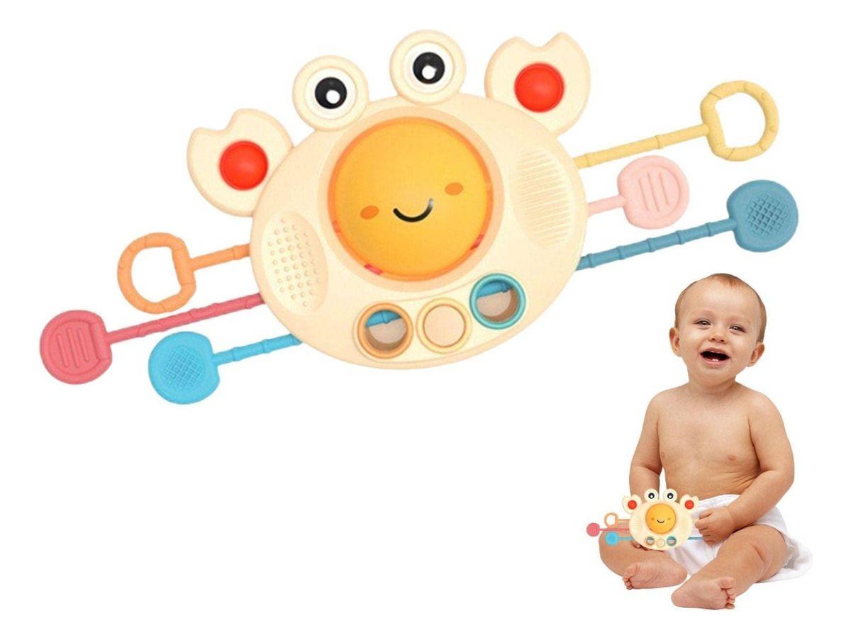 Sonajero Juguete Sensorial Denticion Estimulacion Bebe Lau-0