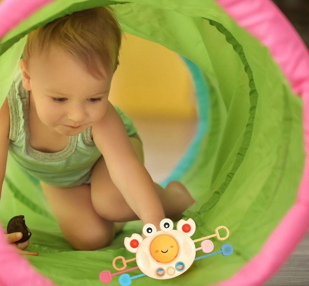 Sonajero Juguete Sensorial Denticion Estimulacion Bebe Lau-9