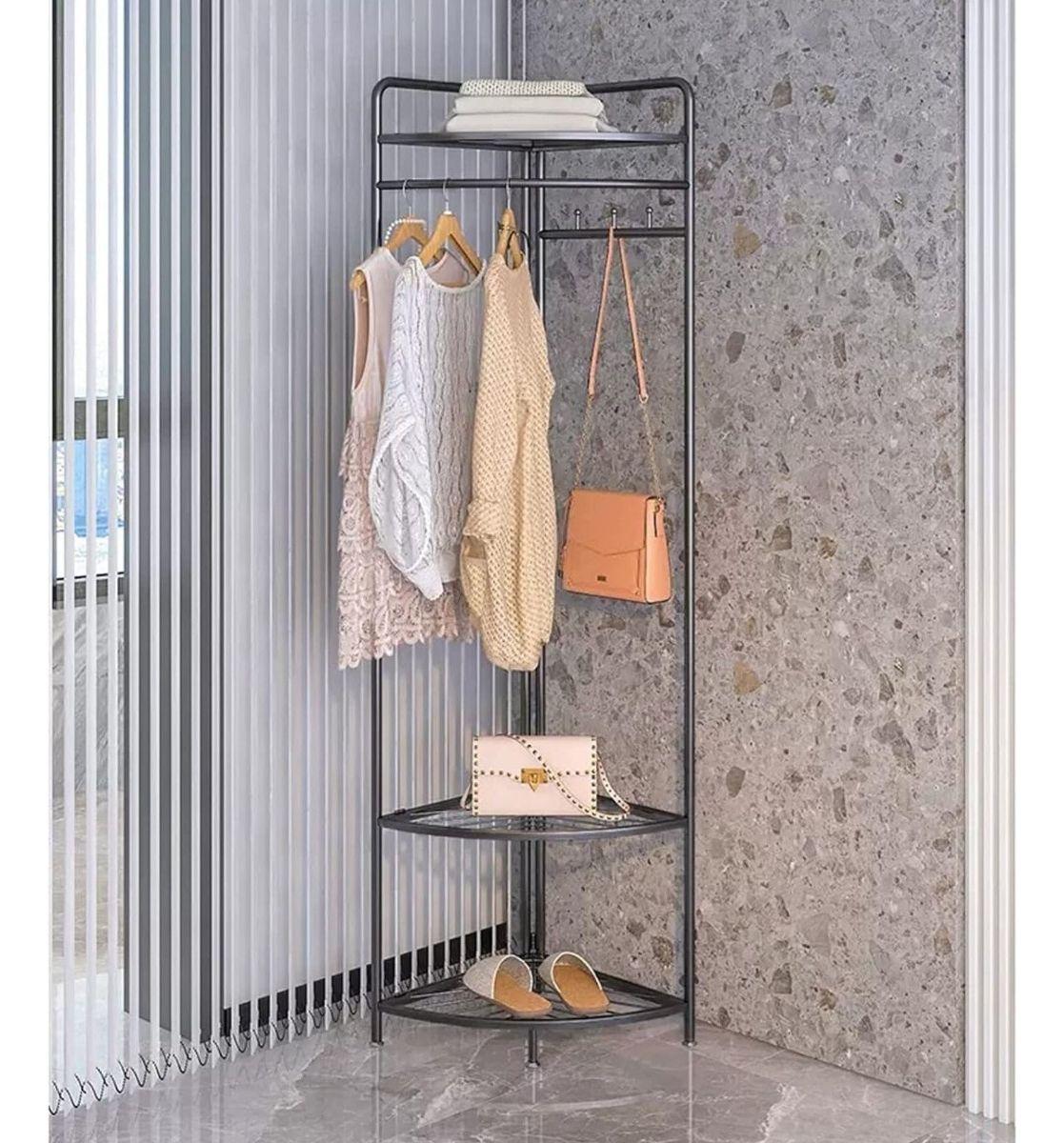 Perchero Organizador Multifuncional Vertical Esquinero Jhn-4