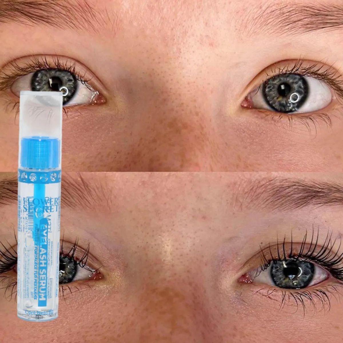 Paq 24 Máscaras Pestañas Cejas Fórmula Fortalecedora Gel ALJ-3