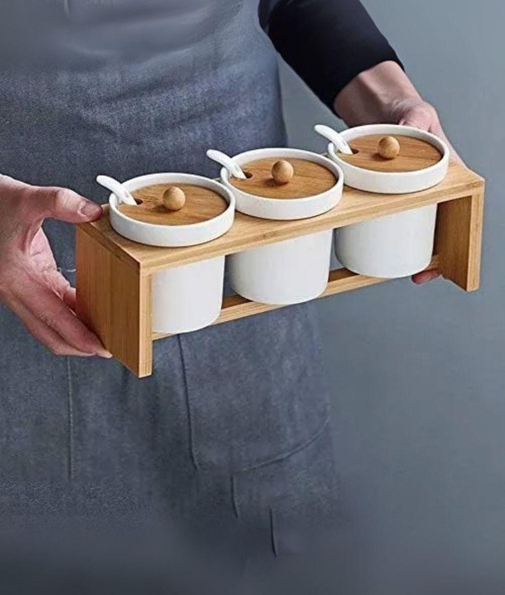 Especiero Organizador Cocina Condimentero Soporte Jhn-3