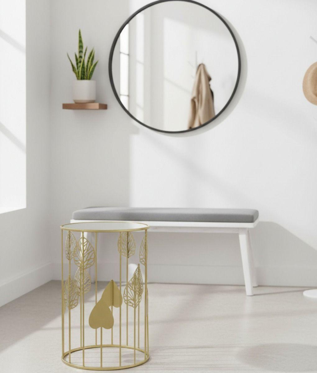 Set 2 Mesa Centro Auxiliar Diseño Botánico Decoración Jhn-6