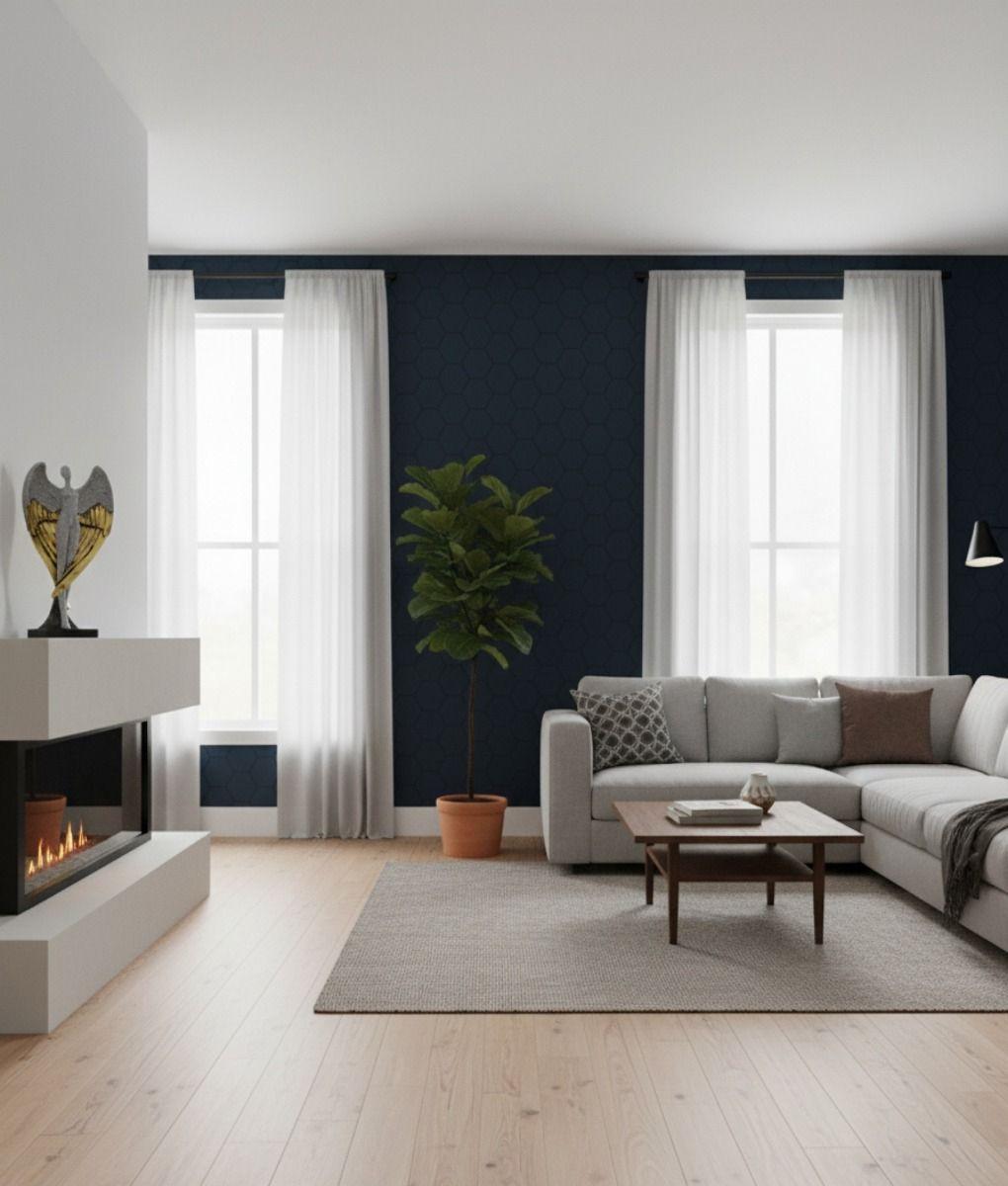 Estatua Ángel Guardián Alado Escultura Decorativa Jhn-8