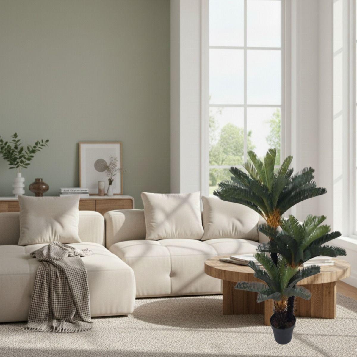 Planta Artificial Palmera Diseño Botánico Tropical Jhn-6