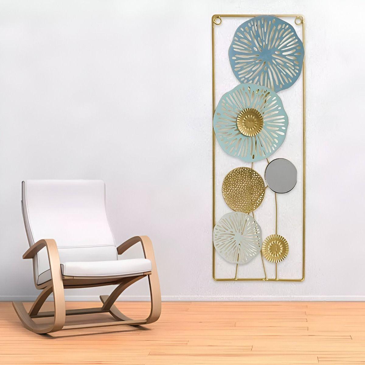 Decoración Espejo Pared Metal Ligero Moderno Elegante Jhn-8