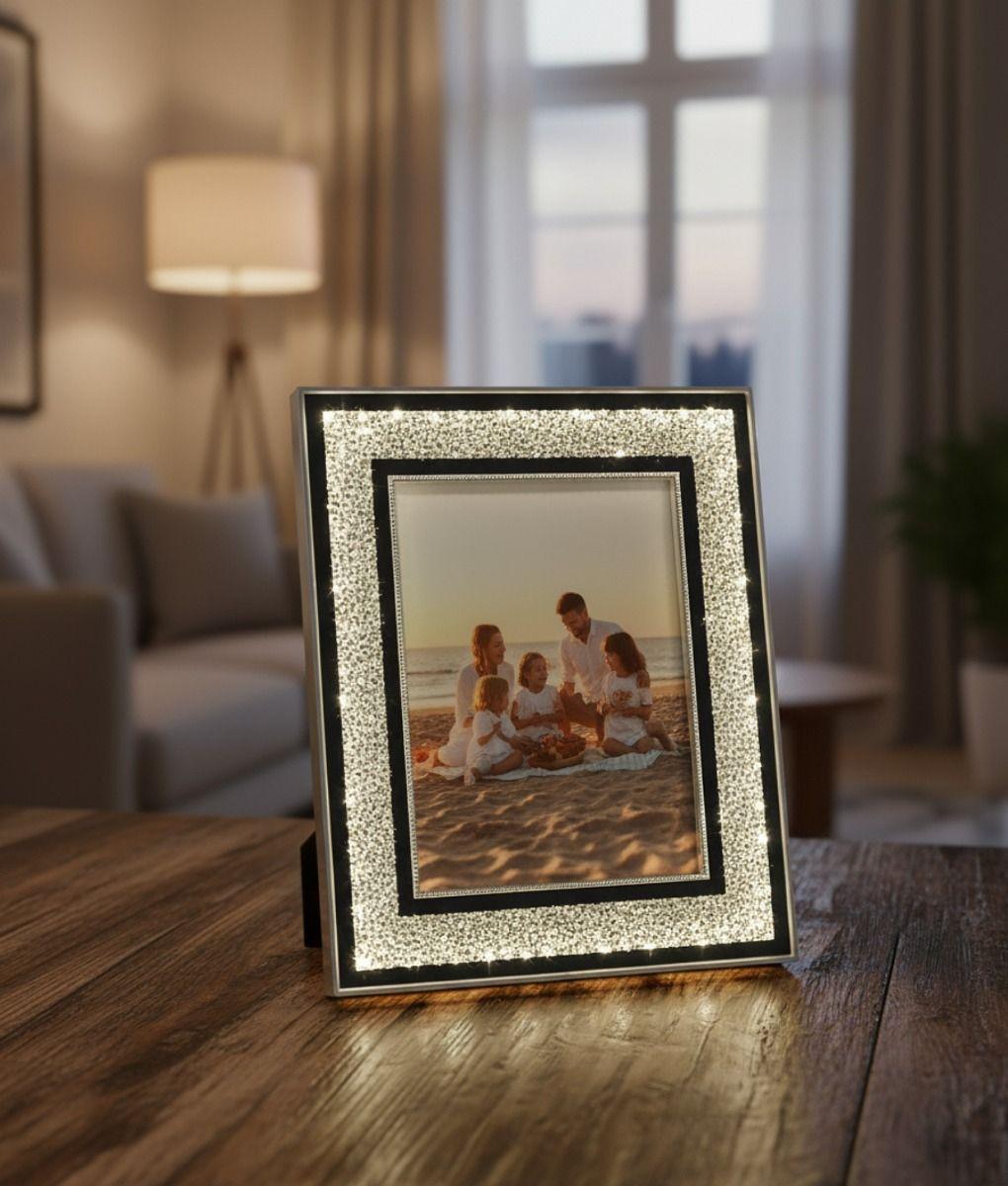 Marco Fotos Decorativo Elegante USB Adorno Hogar Jhn-5