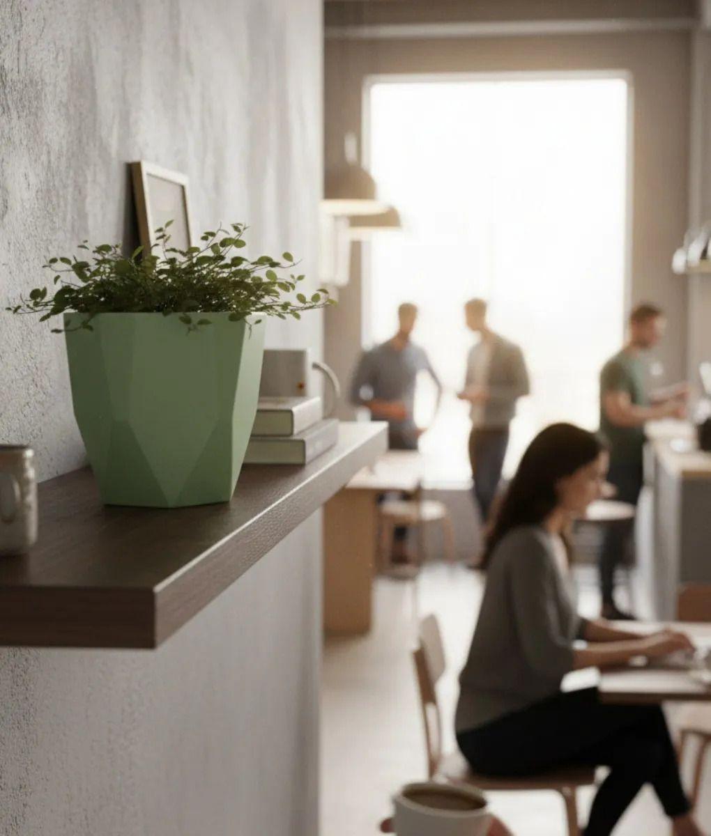 Set 5 Macetero Decorativo Estilo Diamante Moderno Jhn-5