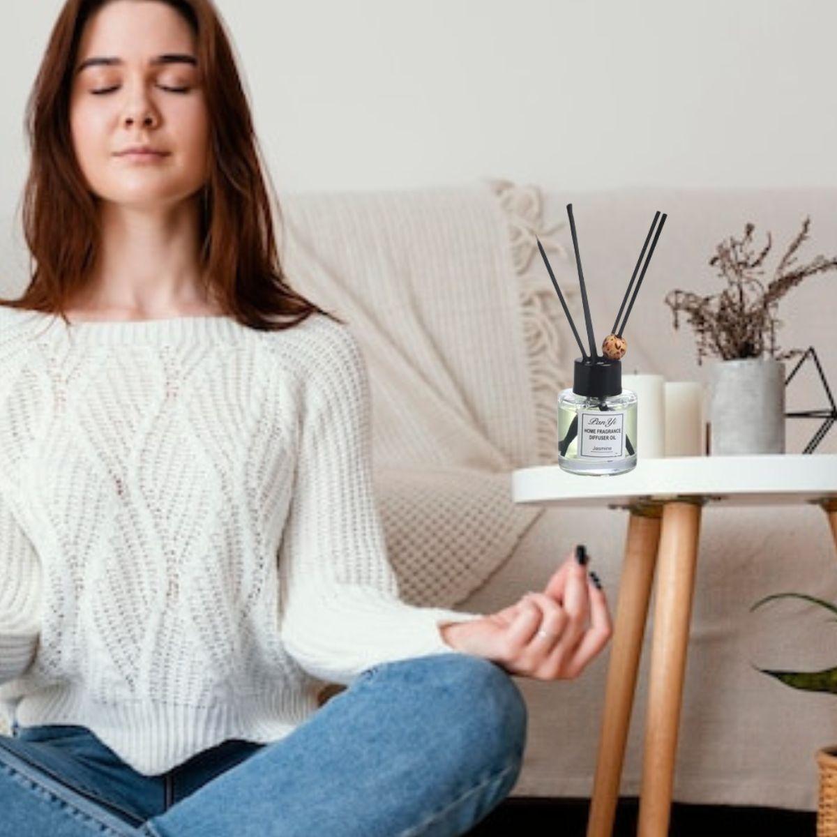 Set 3 Ambientador Aromático Difusor Varilla Duradera Jhn-9