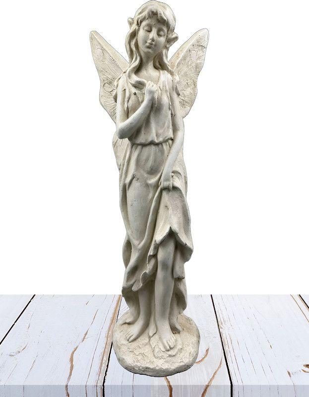 Estatua Escultural Angel Jardin Decoracion Adorno Lau-2