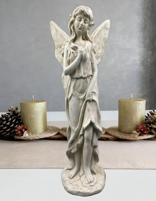 Estatua Escultural Angel Jardin Decoracion Adorno Lau-8