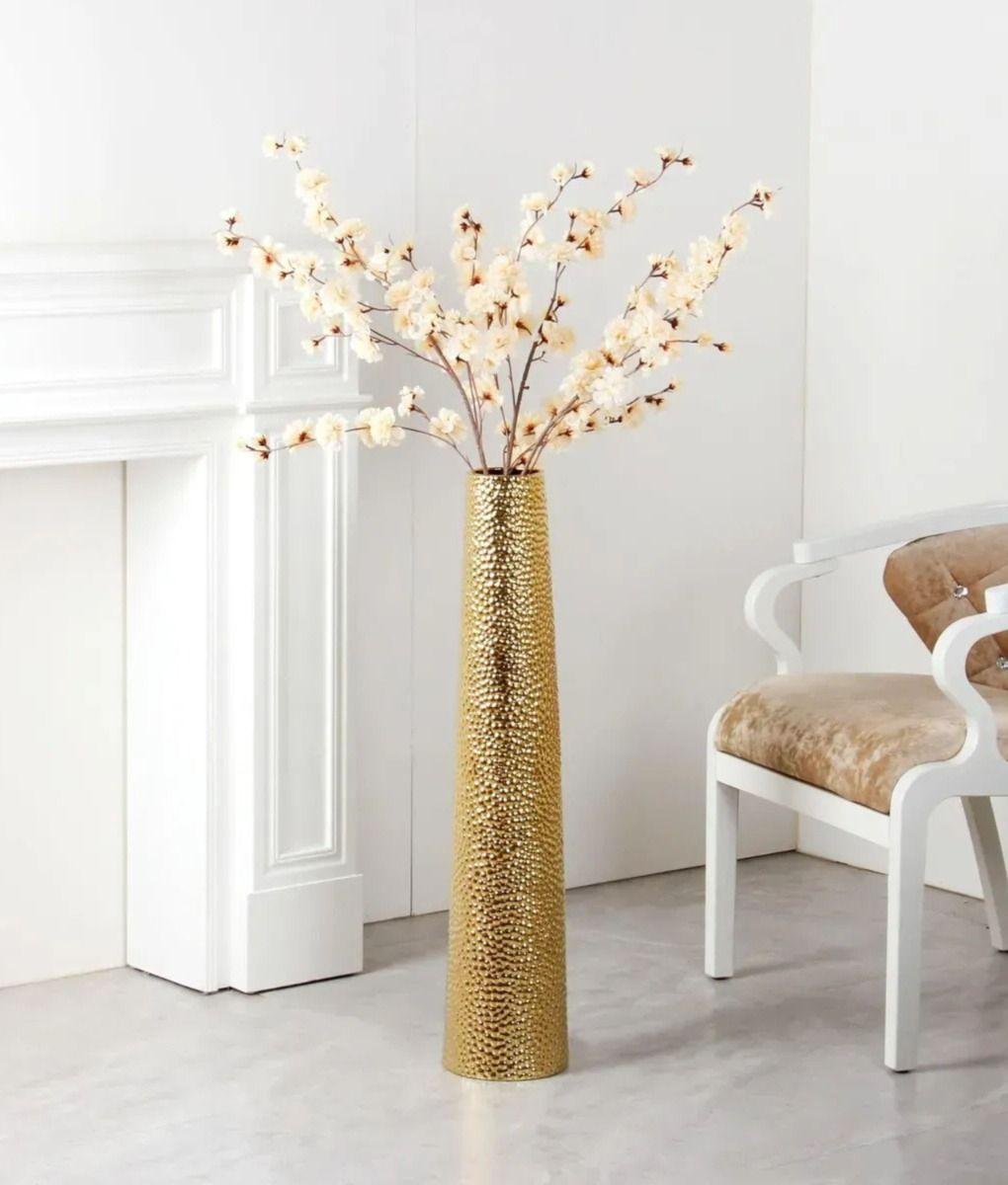 Florero Jarrón Decorativo Alto Piso Textura Hogar Jhn-4