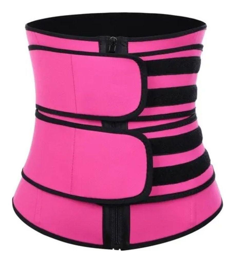 SET 2 FAJAS REDUCTORA MOLDEADORA NEOPRENO SOPORTE LUMBAR LAU-0