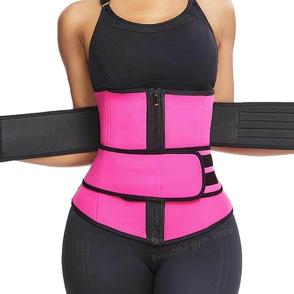 SET 2 FAJAS REDUCTORA MOLDEADORA NEOPRENO SOPORTE LUMBAR LAU-1