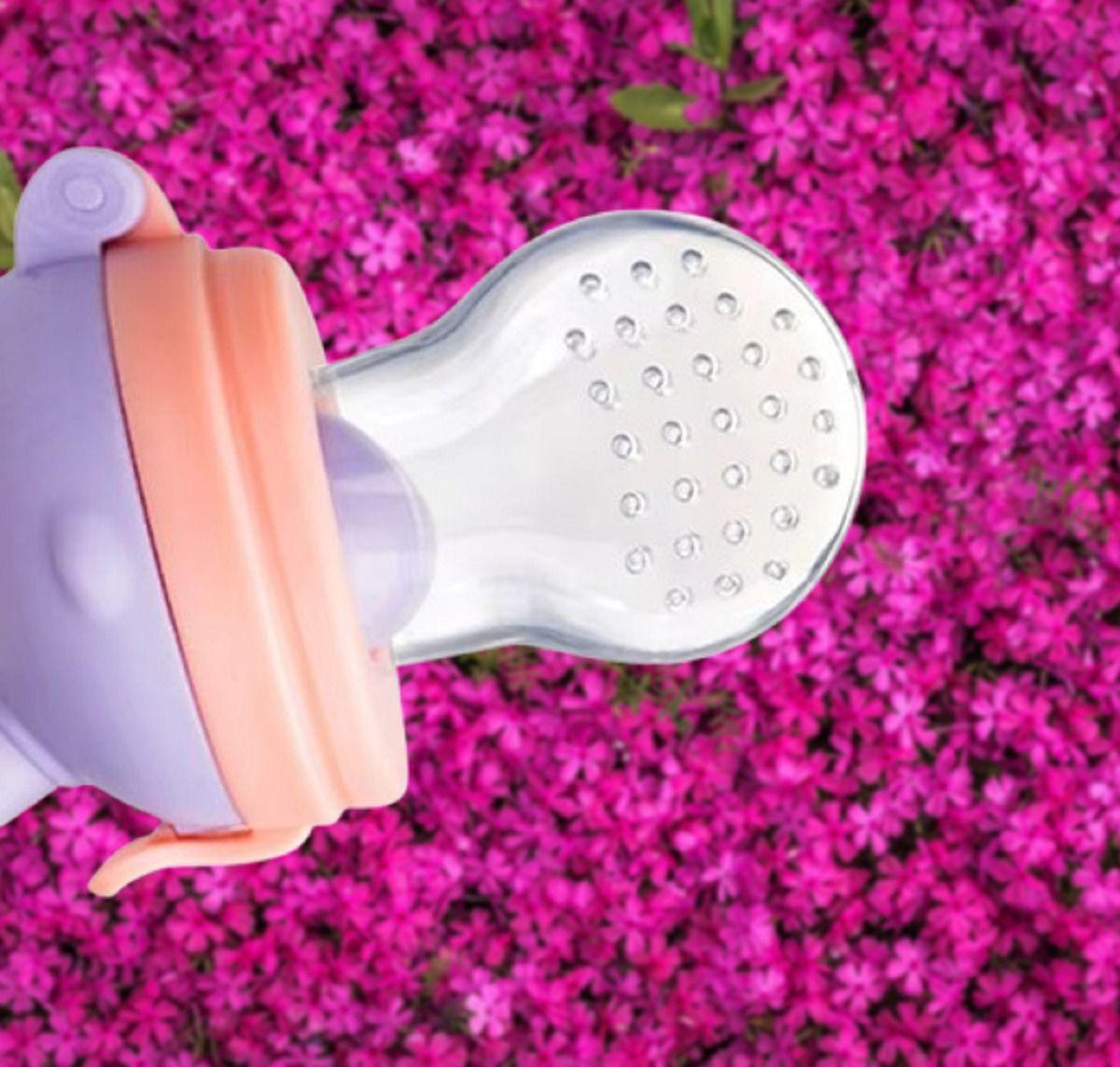 Set 4 Chupete Alimentador Frutas Silicona Mordedor Bebes Lau-4