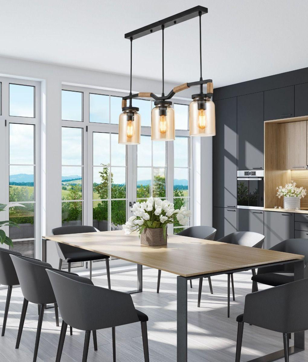 Lámpara Techo Colgante Hogar Decorativa Elegante Jhn-6