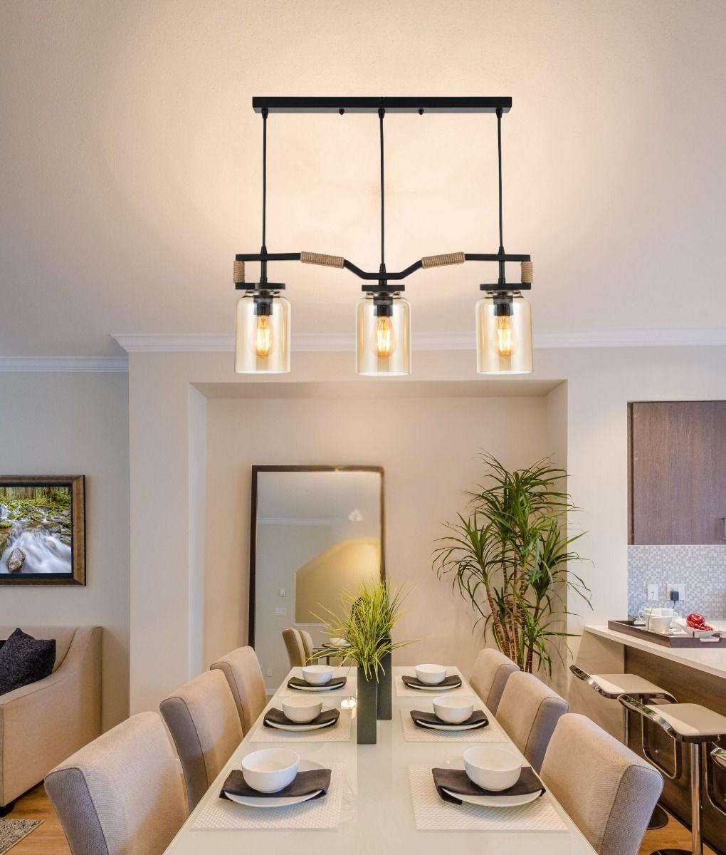 Lámpara Techo Colgante Hogar Decorativa Elegante Jhn-8