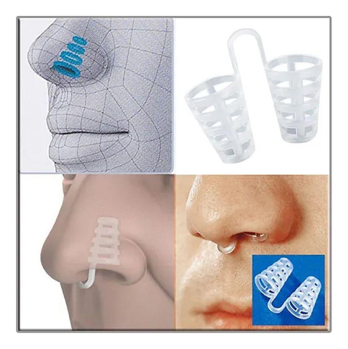 Set 5 Dilatador Nasal Silicona Anti Ronquido Respiracion Lau-2