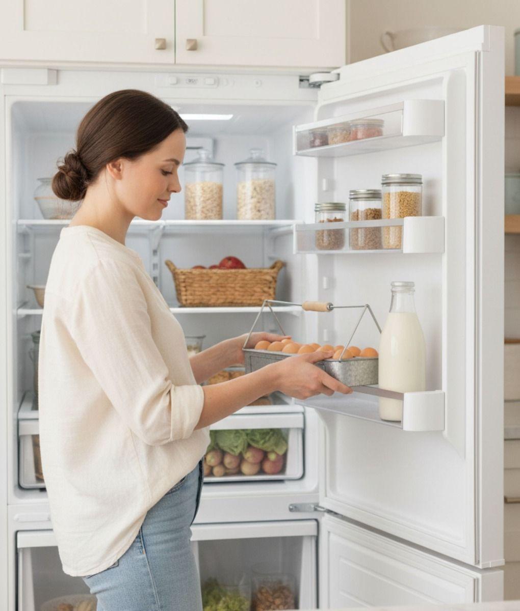 Huevera Porta Huevos Hogar Bandeja Organizador Cocina Jhn-6