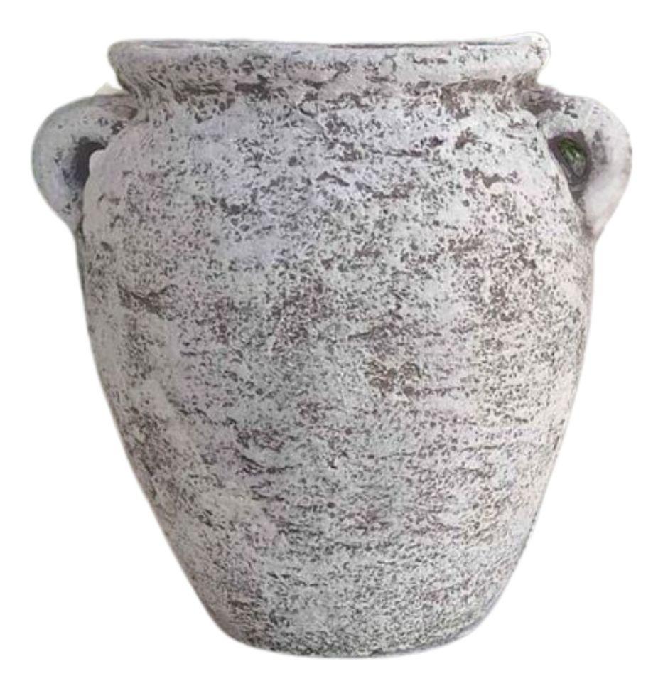 Florero Jarron Vintage Terracota Texturizada Hogar Grd Lau-0