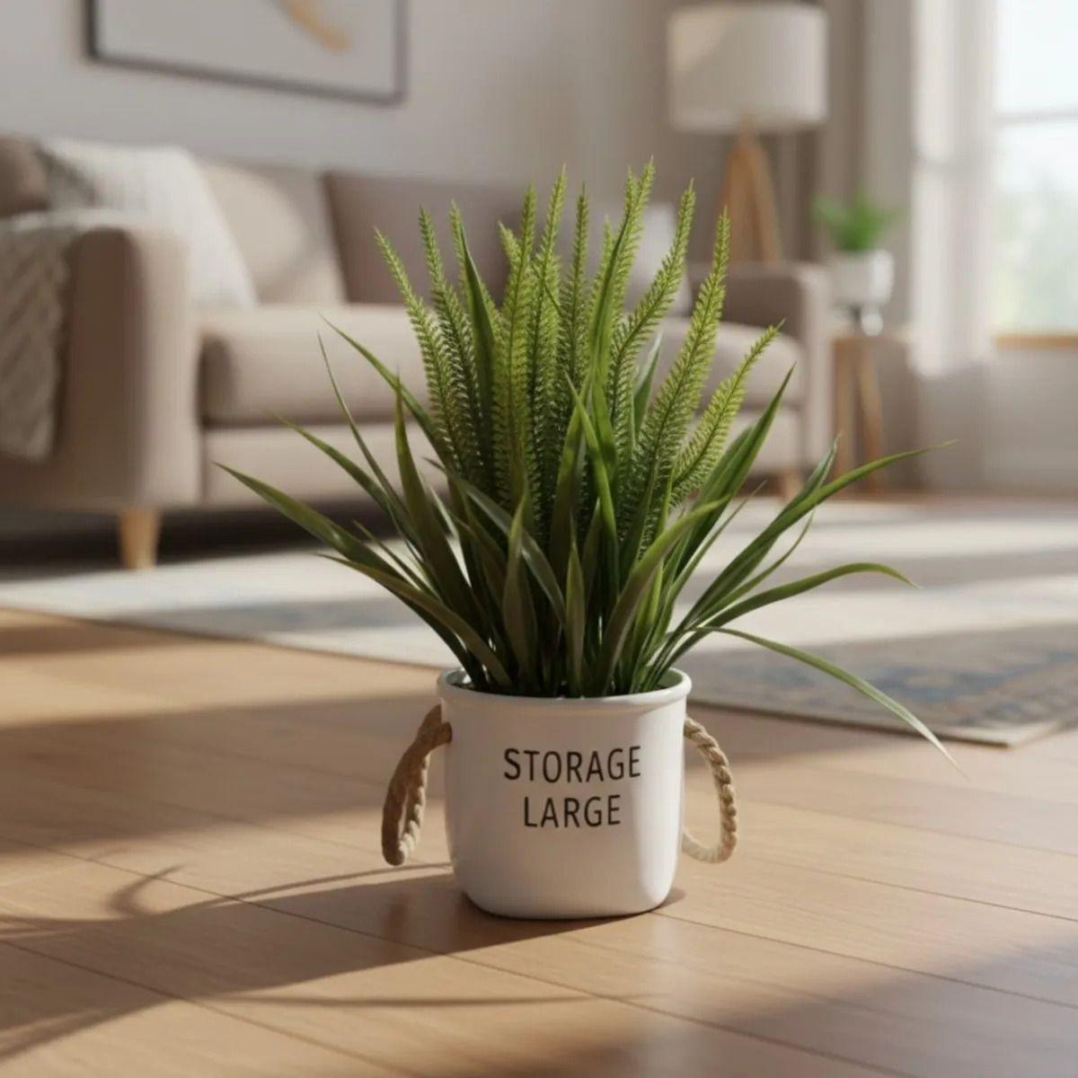 Planta Artificial Decorativa Follaje Silvestre Realista Jhn-3