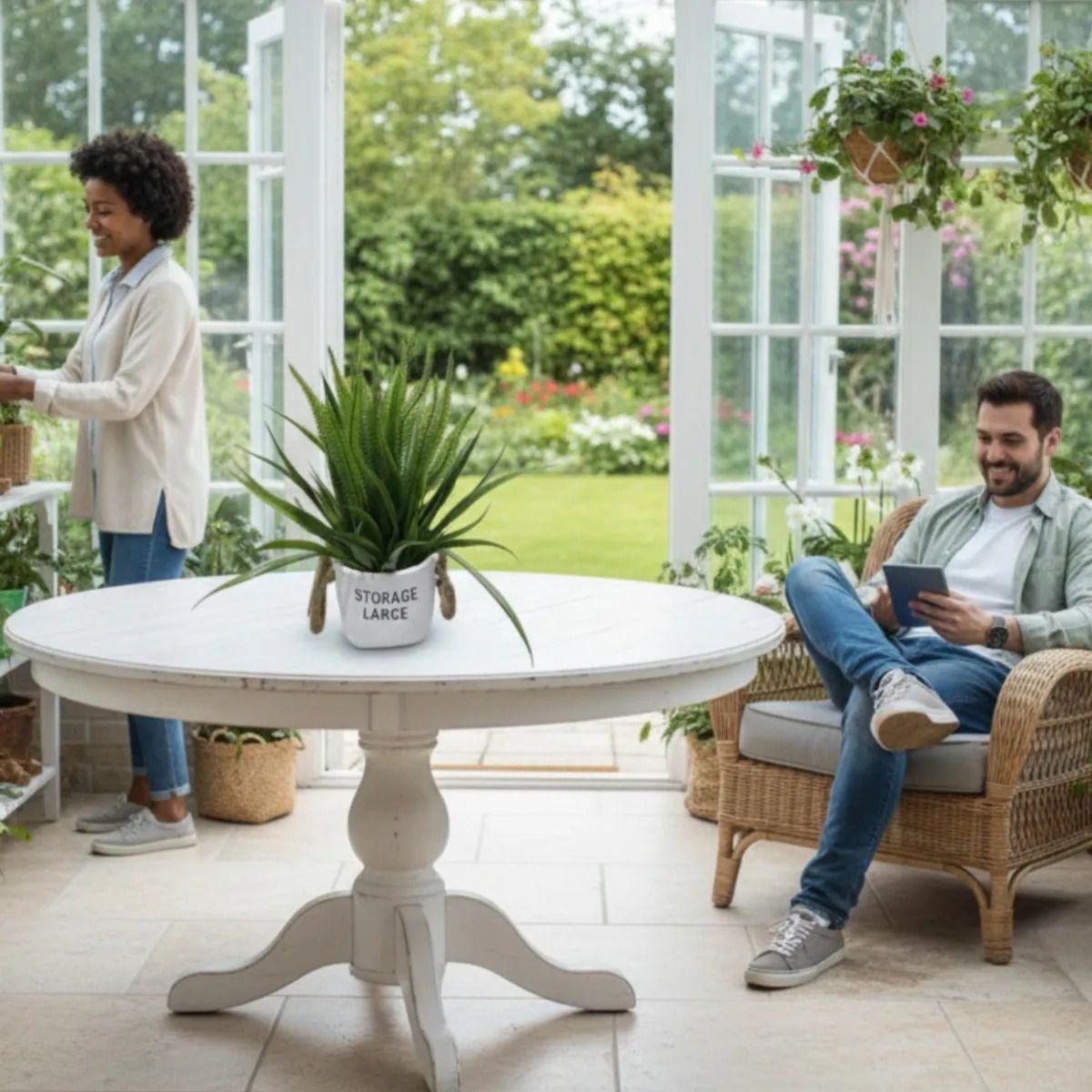 Planta Artificial Decorativa Follaje Silvestre Realista Jhn-5