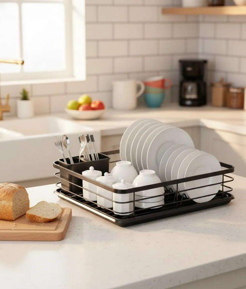 Secaplatos Escurridor Loza Compacto Diseño Minimalista Jhn-8