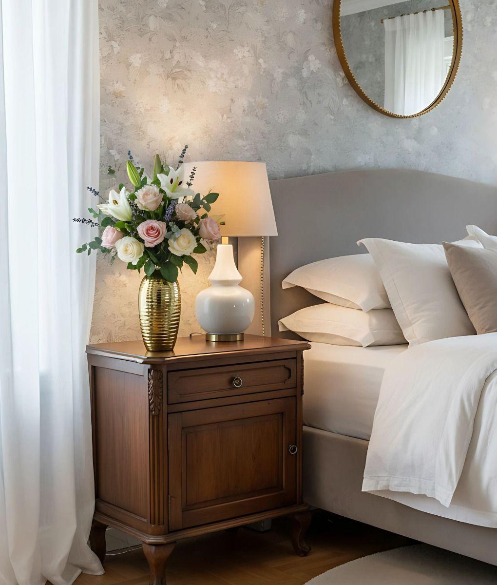 Florero Decorativo Moderno Diseño Ondas Hogar Jhn-8