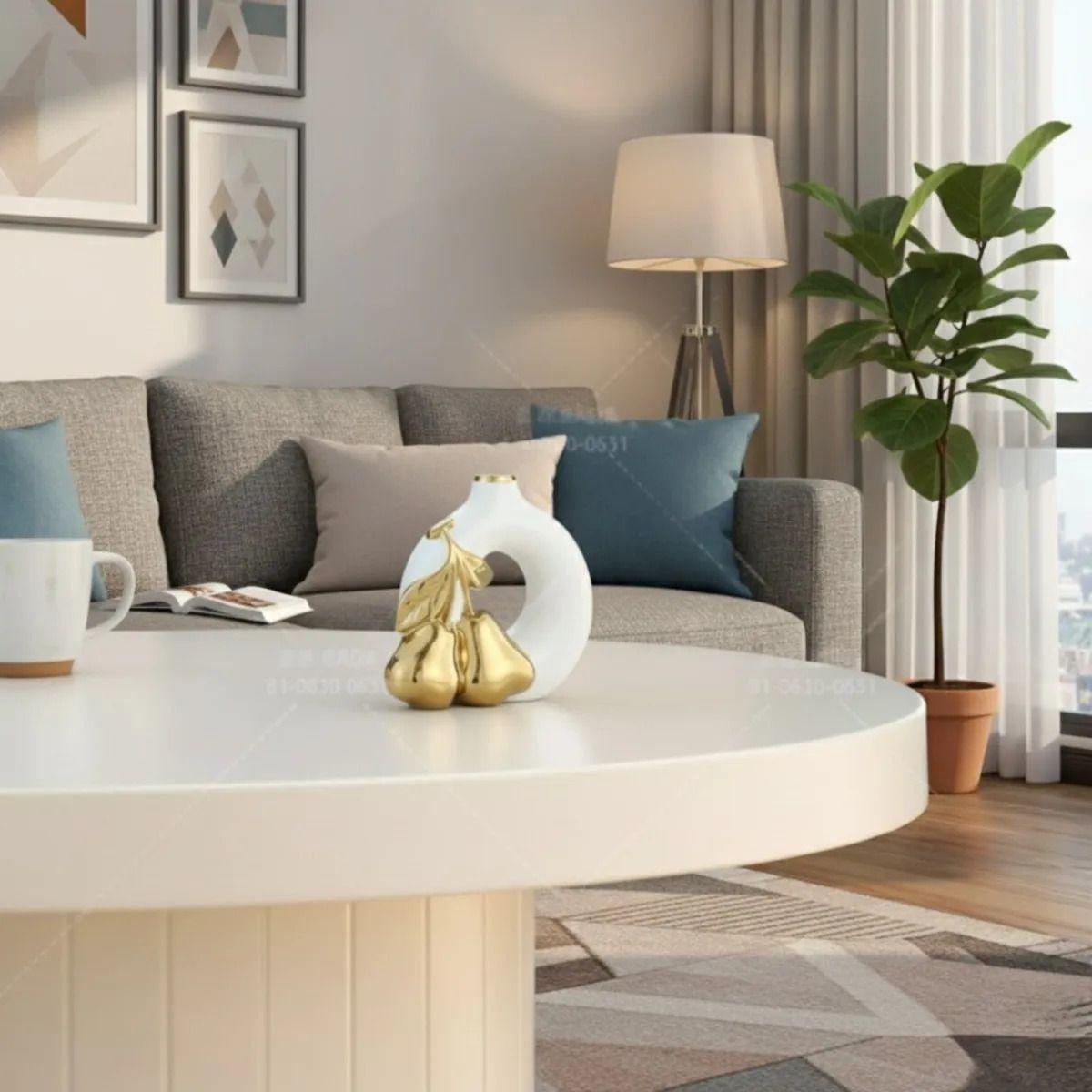 Florero Decorativo Jarrón Moderno Minimalista Frutal Jhn-7