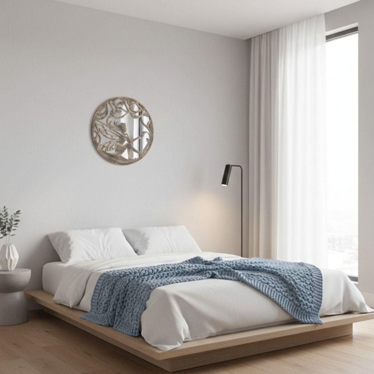 Espejo Decorativo Pared Adorno Diseño Despertar Hada Jhn-9