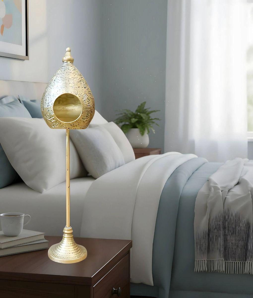 Portavelas Decorativo Forma Nido Romántico Vintage Jhn-8