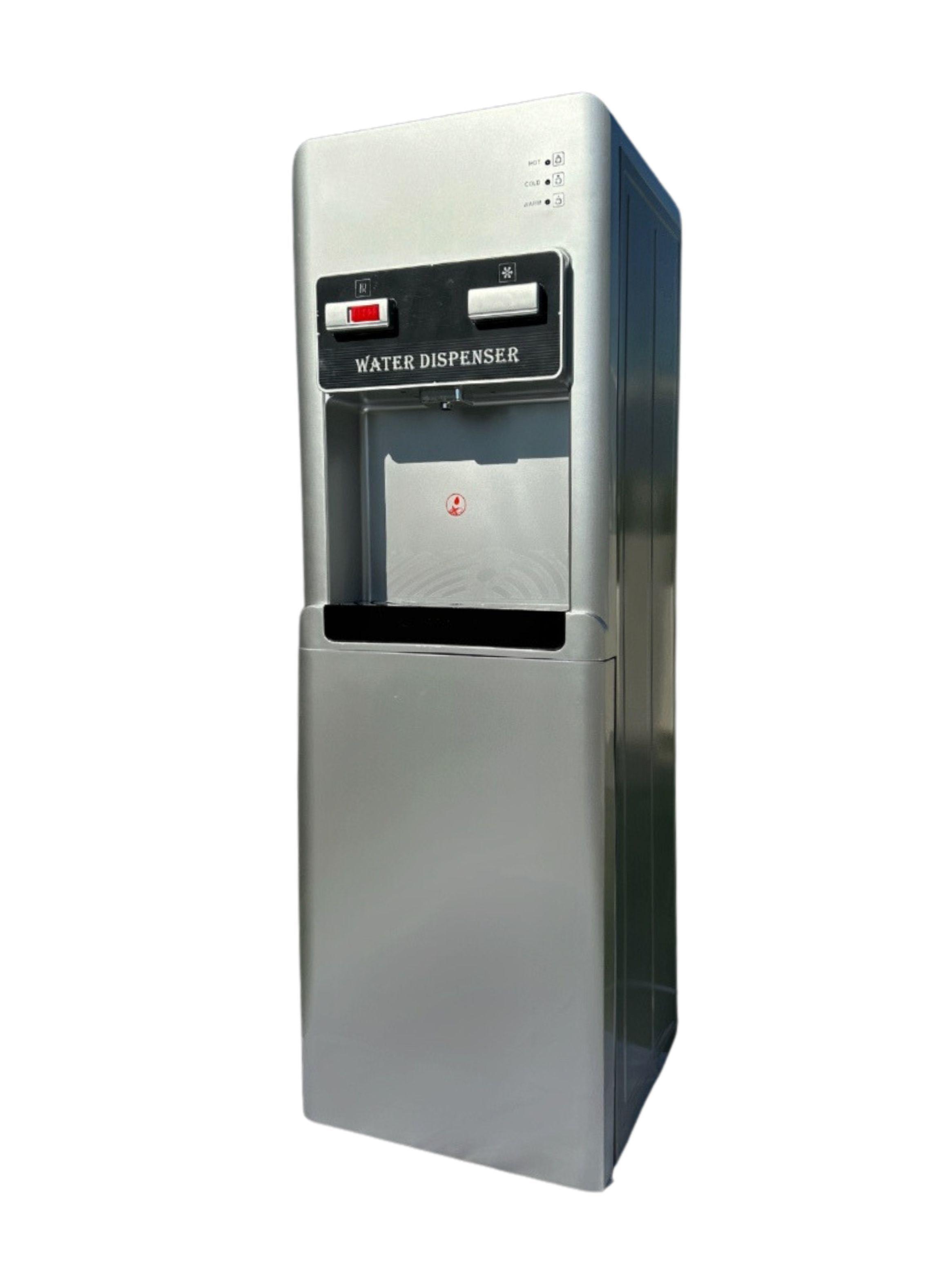 Dispensador de agua fría y caliente eléctrico pedestal para bidón-2