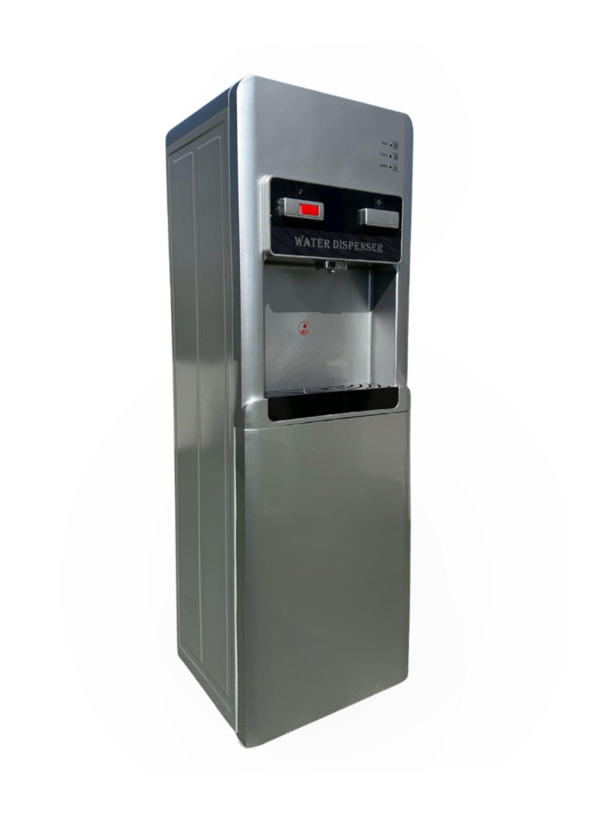 Dispensador de agua fría y caliente eléctrico pedestal para bidón-3