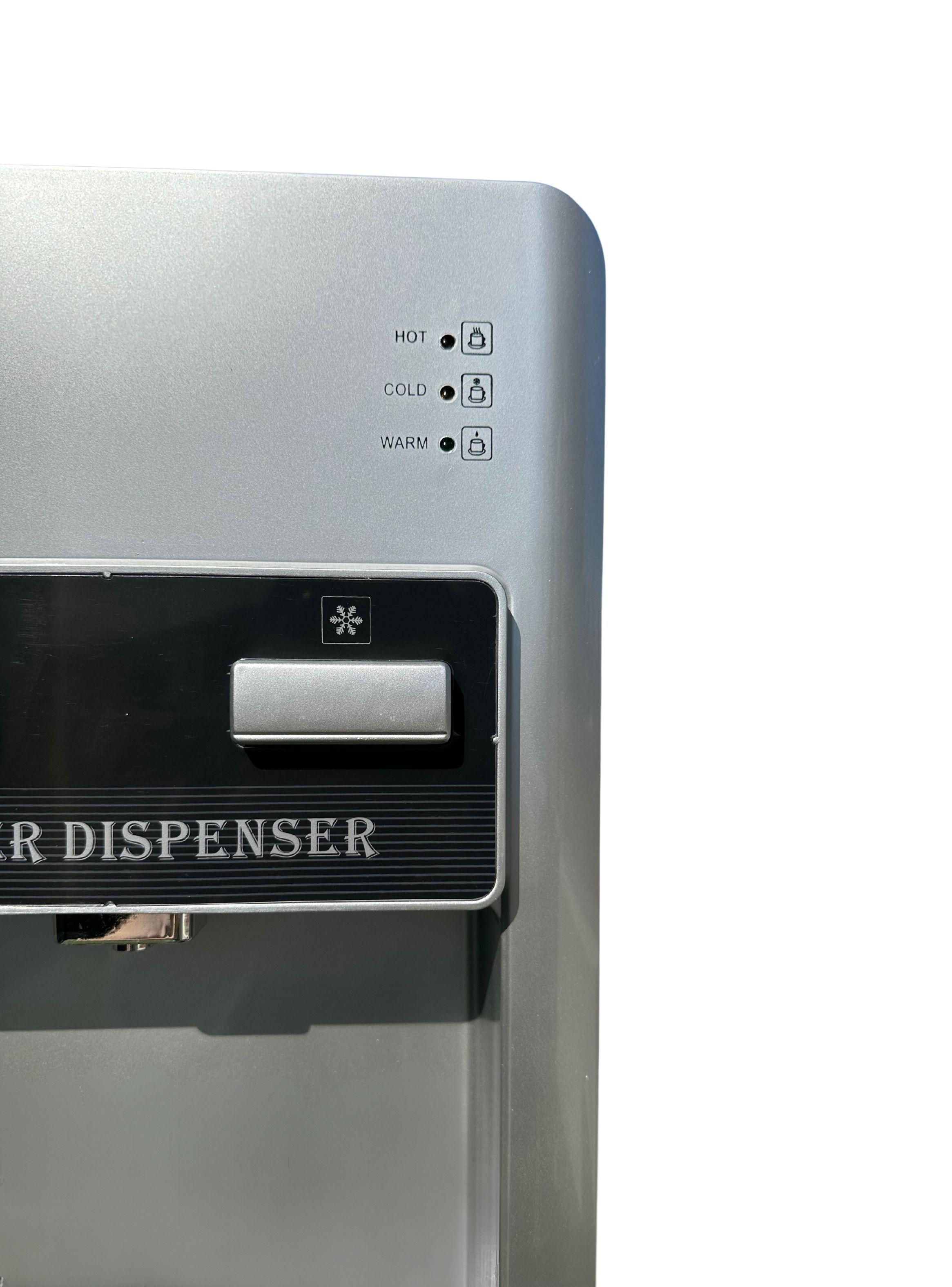 Dispensador de agua fría y caliente eléctrico pedestal para bidón-4