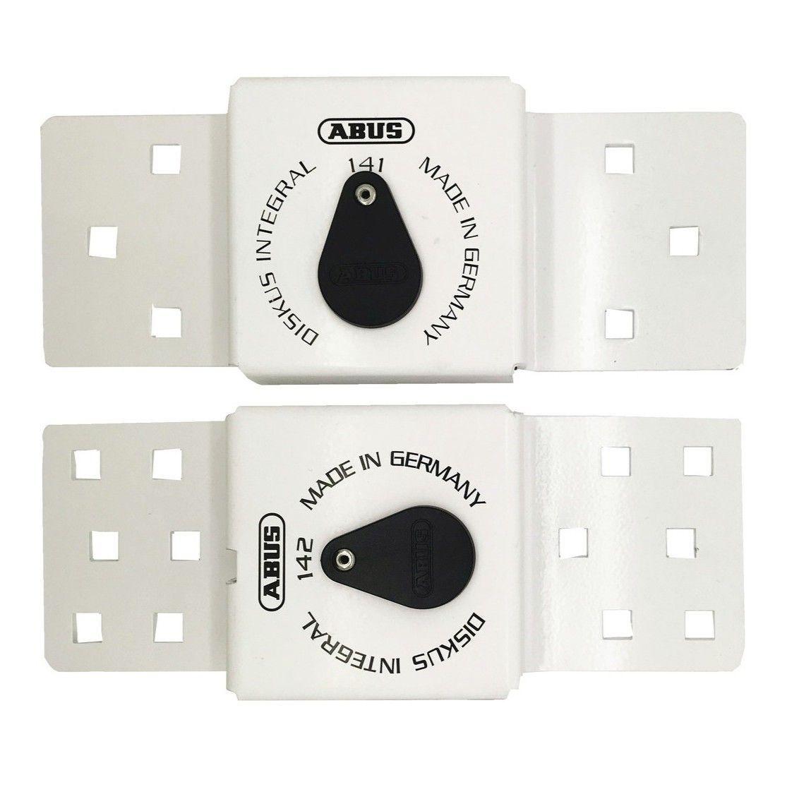 Pack Cerradura Abus Furgon Vanlock Candado diskus Di141 Di142 Twins-1