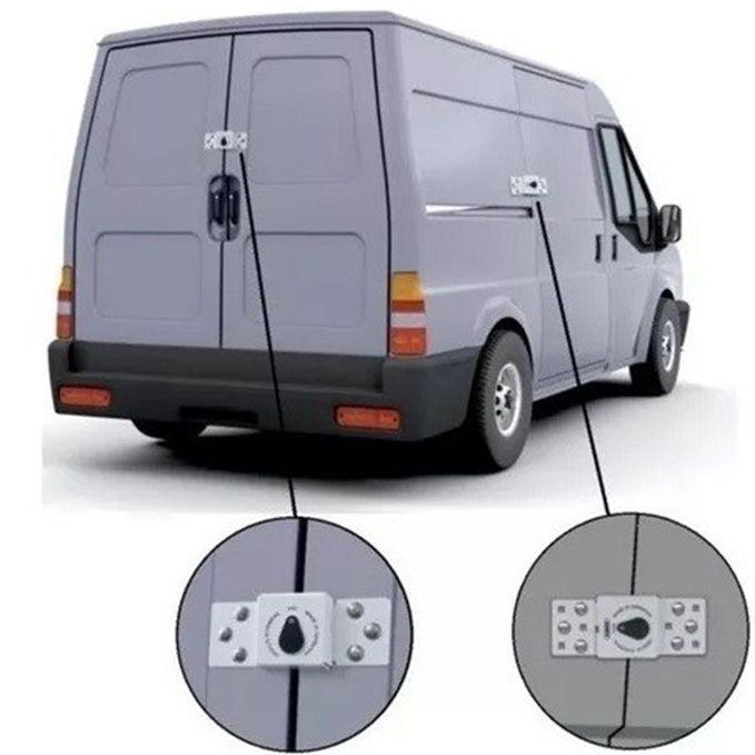 Pack Cerradura Abus Furgon Vanlock Candado diskus Di141 Di142 Twins-2