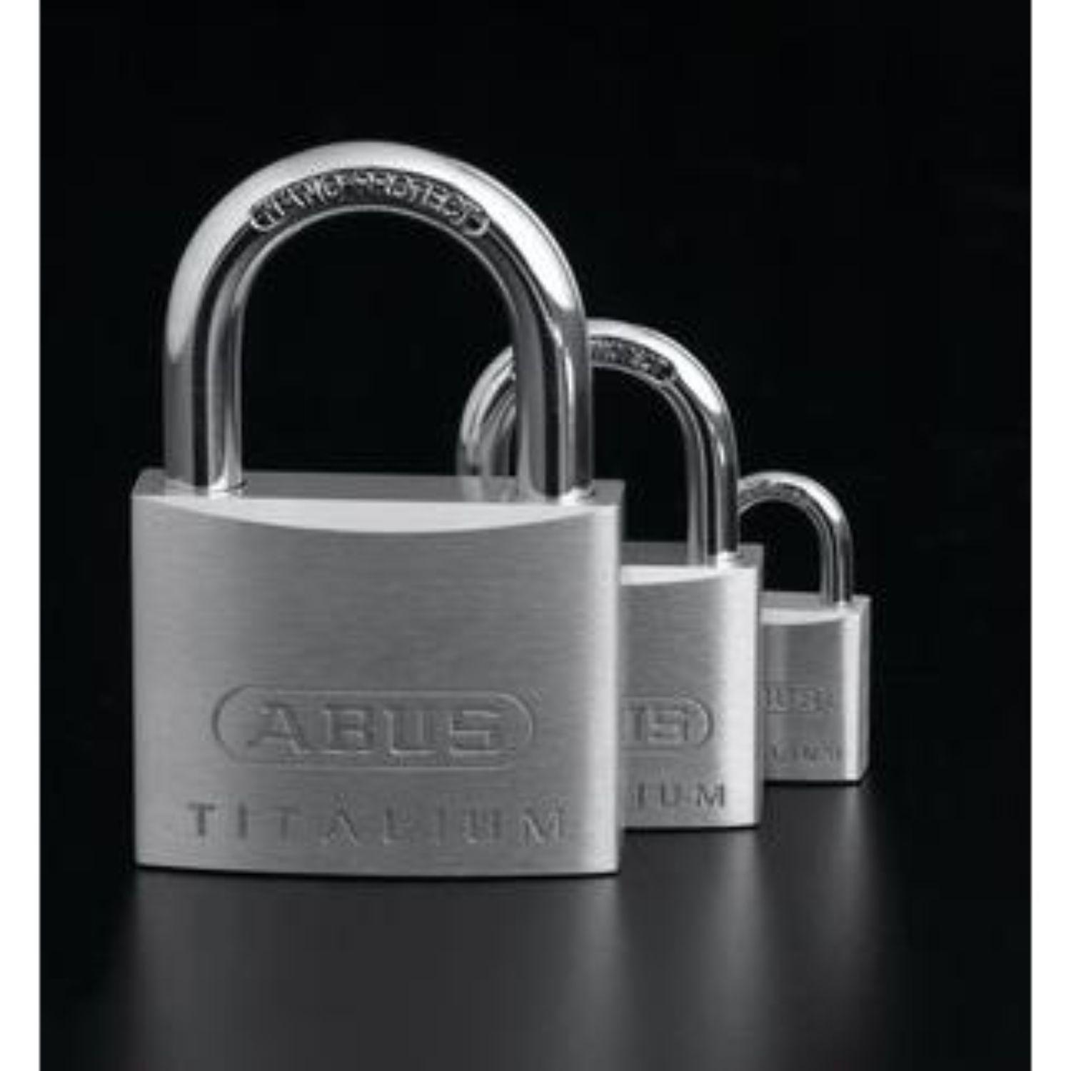 Candado Aluminio Titalium 64TI 40 KD-3