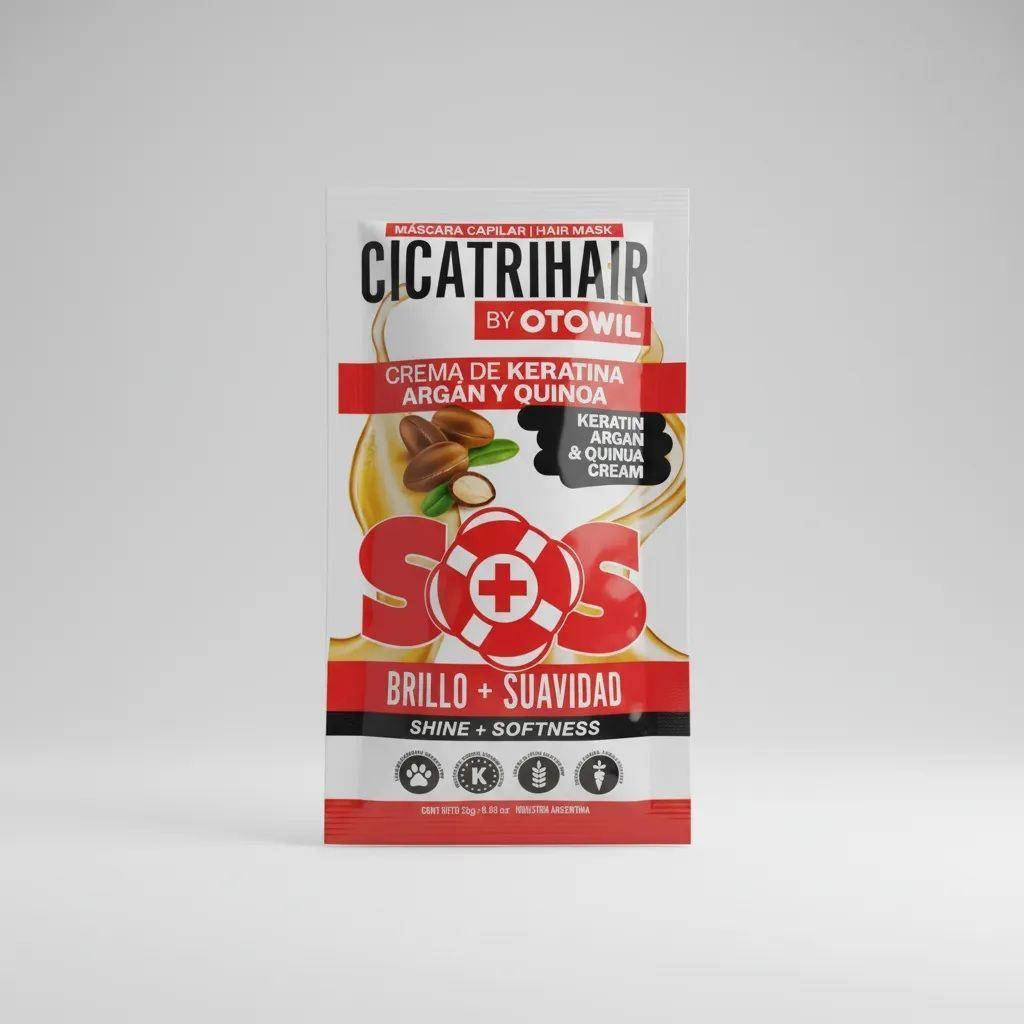 Máscara Otowil Cicatrihair SOS Keratina y Argan Sobre 25gr-3